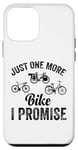 Coque pour iPhone 12 mini Just One More Bike I Promise - Vélo Gravel Bike