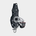 Harken 75mm Fiddle Ratchet Block - Swivel, Becket, Cam Cleat