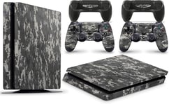 Autocollant Vinal Pour Console Ps4 Slim + 2 Skins Pour Manette