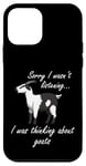 Coque pour iPhone 12 mini Thinking About Goats Hilarous Farm Animal