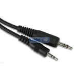 3 METRE 2.5mm Mini STEREO JACK to 3.5mm Headphone Size Plug MP3 IPOD CABLE