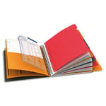 Oxford Cahier Managerbook - reliure spirales A4+ 160 pages perforées spécial projets