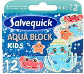 Salvequick Aqua Block Kids Plasters 1 Op-12 Pcs