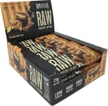 RAW Flapjack High Protein & Fiber Prime Bars x 12 - Chocolate Peanut Butter