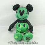 Peluche Mickey DISNEY STORE Memories 10/12 Octobre 2018 vert 42 cm NEUF (DOU)