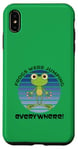 Coque pour iPhone XS Max Les grenouilles de pesach de Pâque pour enfants sautaient partout mignonnes