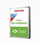 Toshiba S300 Surveillance interna hårddiskar 4 TB 5400 RPM 128 MB 3.5" Serial ATA III