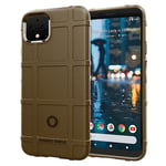 Google Rugged Shield Pixel 4 XL kuoret - Ruskea