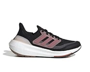 Adidas Women's Ultraboost Light W Sneaker, core Black/Pink strata/Grey six, 6 UK