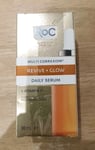 RoC MULTI CORREXION REVIVE + GLOW DAILY SERUM (+ VITAMIN C)  30ML RRP £33 NEW