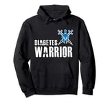 Diabetes Warrior - Support Awareness Fighter Sweat à Capuche