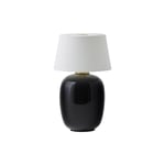 Torso Table Lamp Portable, Black