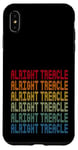 iPhone XS Max Alright Treacle Retro Colours Cockney London Slang Sayings Case