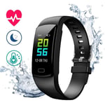 Smartwatch Pulsmätare Fitness Tracker Stegräknare GPS Fitness Tracker Blodtryck Smartwatch