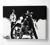 Rumble Fish Canvas Print Wall Art - Double XL 40 x 56 Inches