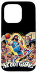 Coque pour iPhone 15 Pro Ballin with the Messiah Rejoignez la communauté Jesus Basketball