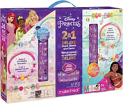 Make It Real Disney Princess 2 in 1 Royal Jewels & Gems Jewellery Making Kit