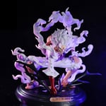 One Piece Luffy Gear 5 Anime Figurer Nika Sun God Pvc Action Figurine Model Doll White 1pc