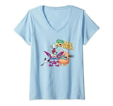 Aaahh!!! Real Monsters Oblina, Ickis and Krumm V-Neck T-Shirt