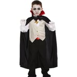 VAMPIRE COSTUME CHILDREN'S Gothic Dracula Kids Halloween Book Fancy Dress H0219