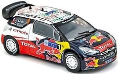 Norev 155351 - Miniature Citroen DS3 WRC Loeb / Elena 1 Mexique 2011 (1:43)