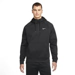 NIKE DQ4844-010 M NK TF HD QZ Sweatshirt Men's BLACK/BLACK/WHITE Size 2XL