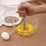 Sauce Easy Whisk Shaker Egg Beater Cake Blender Cream Stirrer Stainless Steel