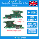 Honor 90 Lite CRT-NX1 Charging Port Connector Board with Fast Charge Replacement