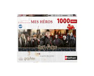 Nathan - Puzzle 1000 pièces - La guerre des sorciers - Harry Potter - Adultes et enfants dès 14 ans - Puzzle de qualité supérieure - Collection Mes Héros - 12000350