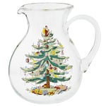 Spode Christmas Tree Glass Pitcher (Clear)