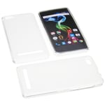 Bag for Archos 45d Platinum Phone Case Protection Cover TPU Rubber Transparent