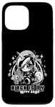 Coque pour iPhone 13 Pro Max Black Is My Happy Color Goth Girl Emo Gothic Unicorn