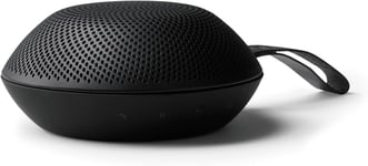 Enceinte Bluetooth Reykjavik, Enceintes Sans Fil Portables, Mini Enceinte Intelligente D'Extérieur Avec Son Stéréo, Micro Intégré/Appel Mains Libres¿Enceinte Personnelle Hifi Audio (Noir Lave)