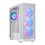 SilverStone FARA 514X Tempered Glass Mid Tower Case White