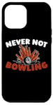 Coque pour iPhone 12 Pro Max Jeu De Bowling Boule - Joueur Quilles Bowling