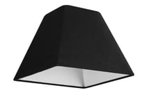 Abat-jour Qarnay Ø30cm GoodHome Noir