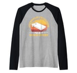 Cornholio Unleashed Bags fly at sonic speed Retro Cornhole Raglan Baseball Tee