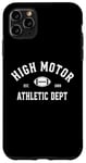 Coque pour iPhone 11 Pro Max High Motor Funny Sports - Blanc Athlète Cliche Drôle