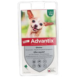 Advantix Très petit chien de 1,5 - 4 kg Pipette(S) Unidose(S) 6 pc(s)