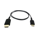 Sanho HyperThin Mini-HDMI till HDMI kabel 0.8m