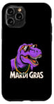 Coque pour iPhone 11 Pro Mardi Grawr Costume de dinosaure T-Rex pour enfant