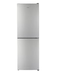 Teknix FF1860S/E 308L Fridge Freezer, Total No Frost, Silver