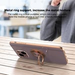 Electroplated Ring Phone Case Ring Stand Phone Cover 360 Degree Rotating For