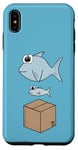 iPhone XS Max Big Fish Little Fish Cardboard Box, Dad Dancing Dancer Funny Case