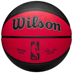 ballons de basket Unisexe, Wilson NBA Team City Edition Miami Heat Out Ball, Rou