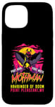 Coque pour iPhone 15 Mothman Funny Cryptide Harbinger of Doom, mi-homme, mi-mois