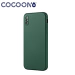 COQUE SILICONE COCOON IN QUADRA POUR APPLE IPHONE 11 PRO VERT