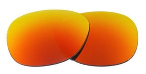 NEW POLARIZED REPLACEMENT FIRE RED LENS FIT RAY BAN RB2447 52MM SUNGLASSES