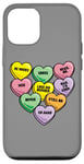 iPhone 12/12 Pro Funny Candy Heart Anti Valentine's Day Sarcastic Love Joke Case