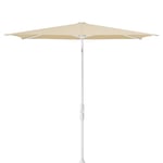 Glatz, Twist parasoll 250x200 cm matt white Kat.5 526 Bamboo